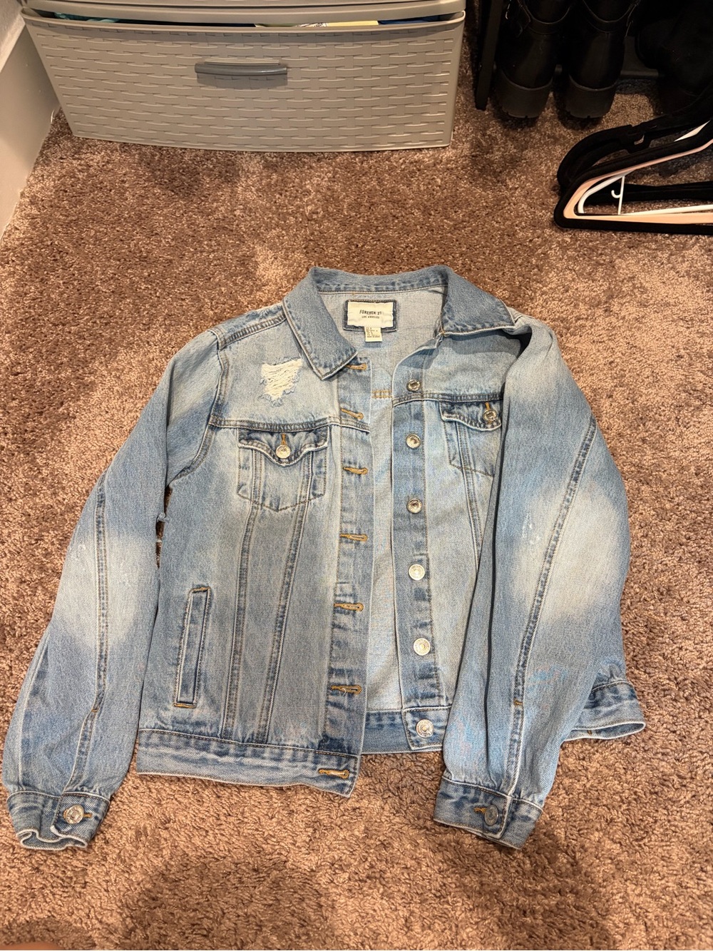 Light Wash Denim Jacket